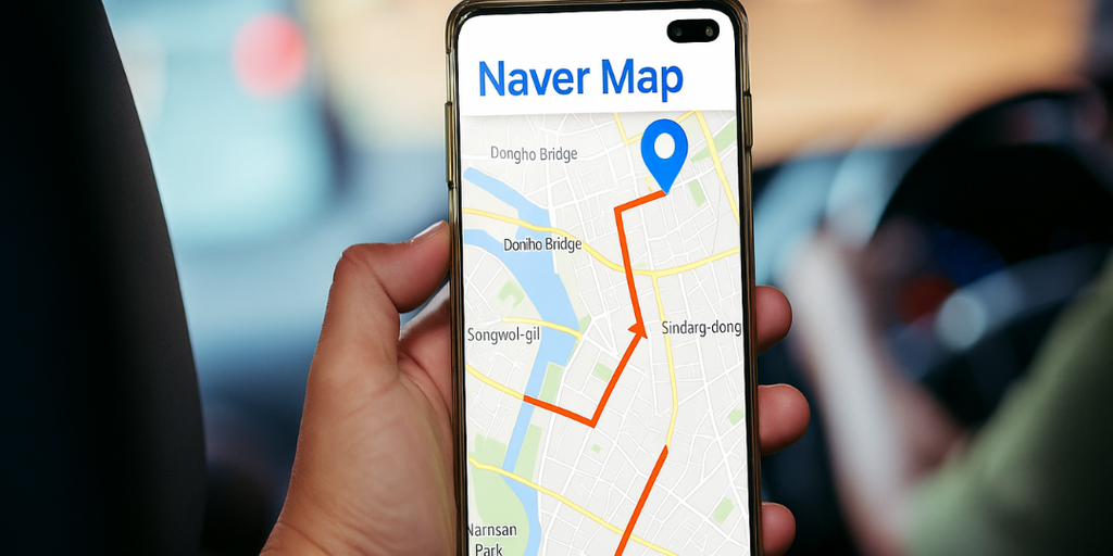 Naver map دليل تطبيق