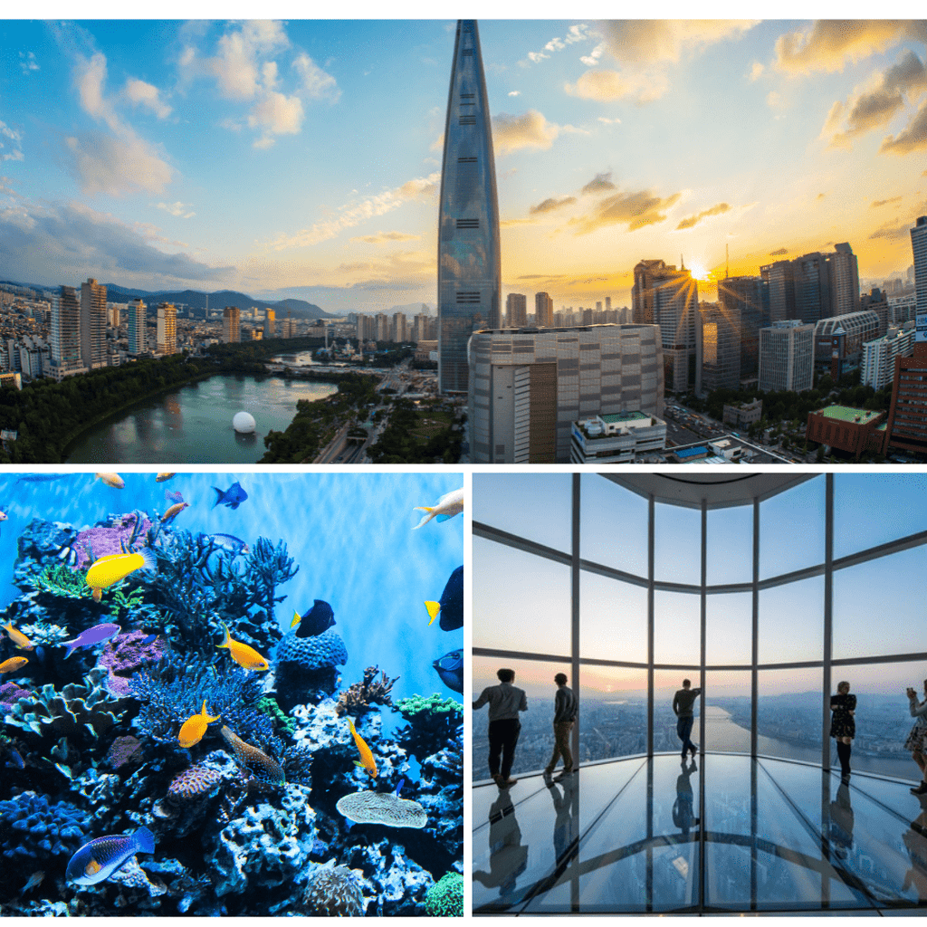 برج لوتي ورلد + الأكواريوم | Lotte World Tower - YallaKOREA